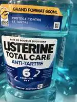 LISTERINE - Bain de bouche quotidien - Anti-tartre