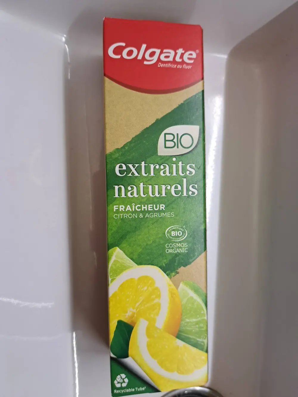 COLGATE - Dentifrice extraits naturels bio