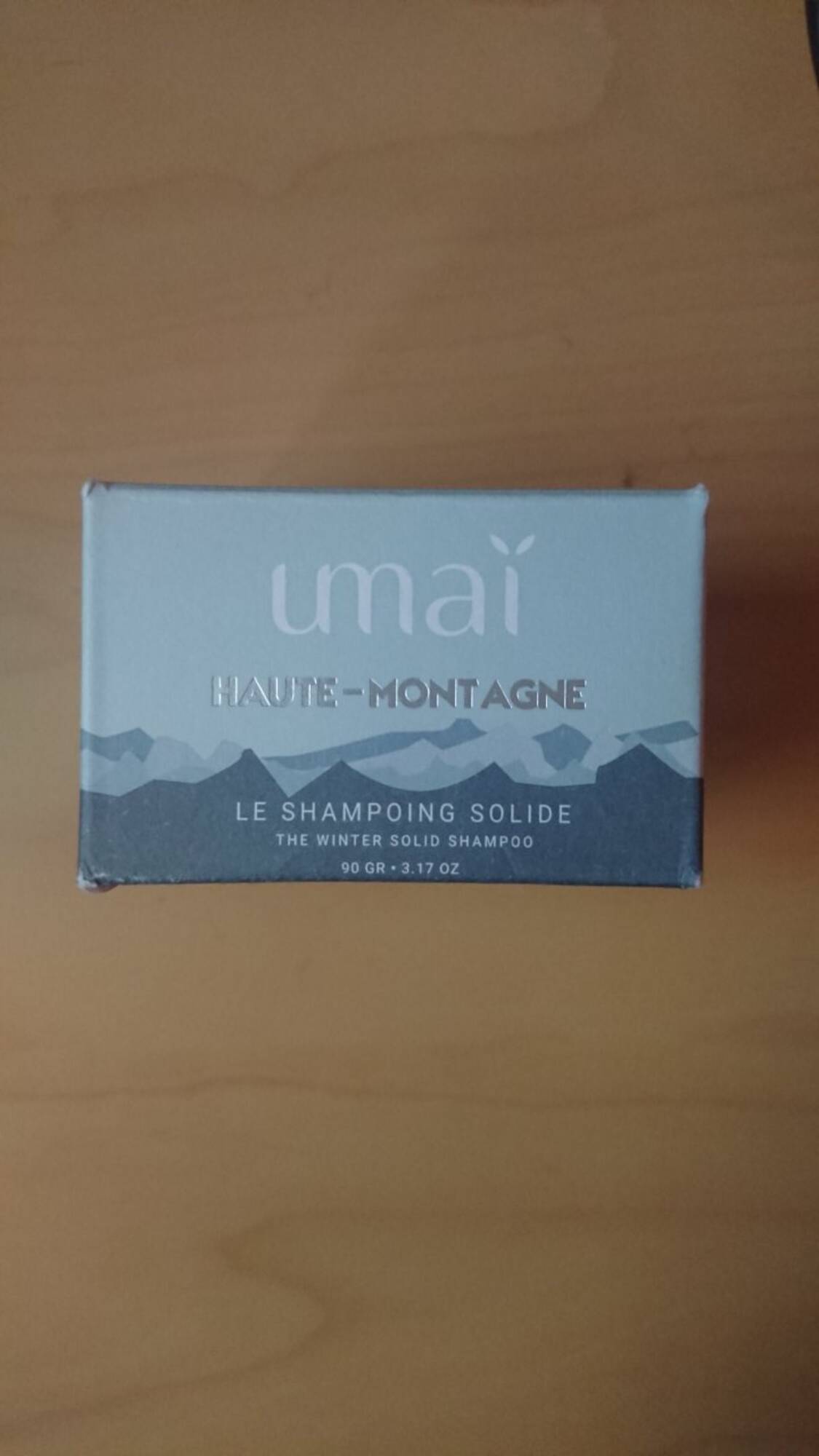 UMAÏ - Haute-montagne - Le shampoing solide