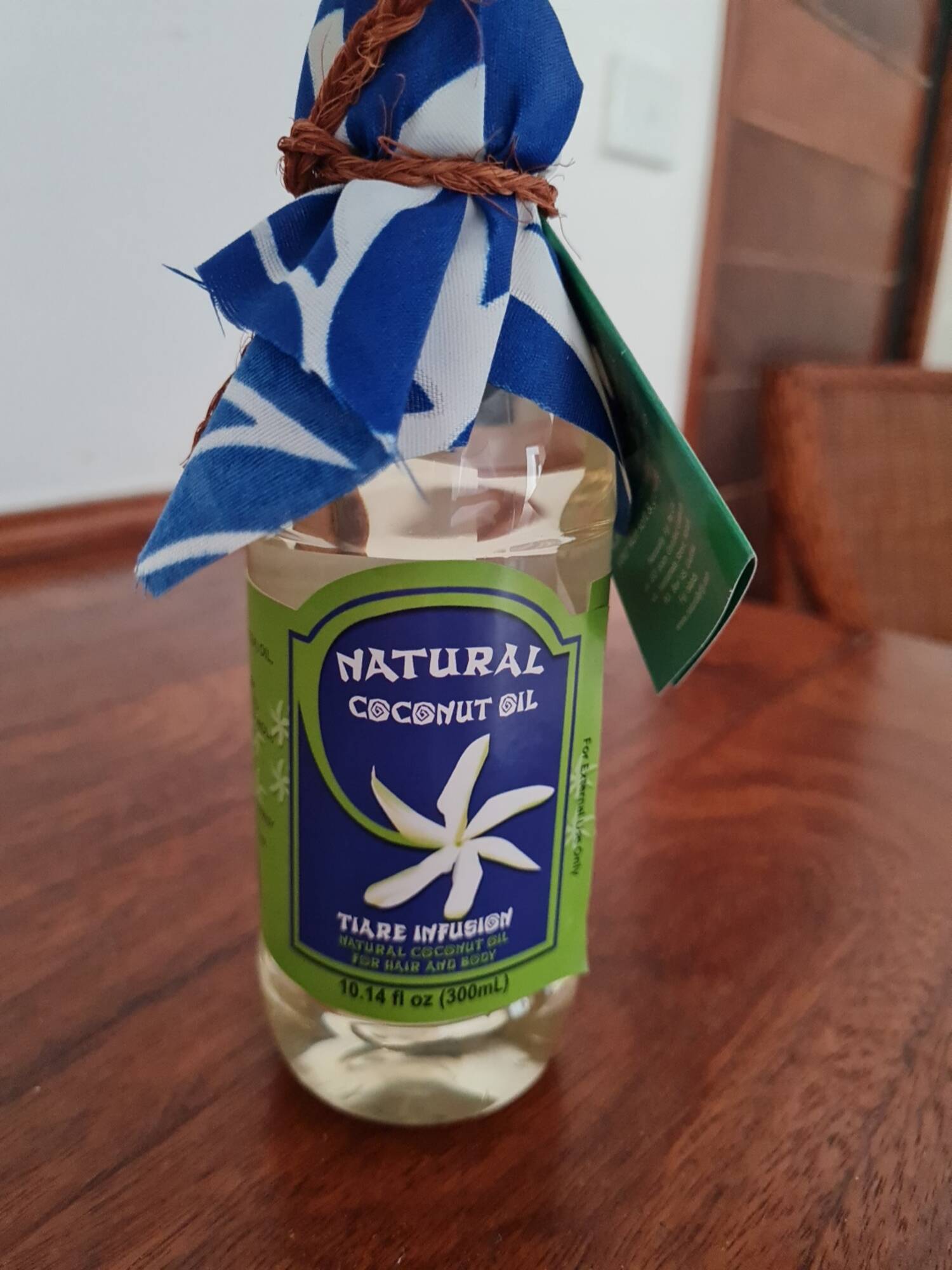 NATURALLY FIJI - Natural coconut oil tiare infusion