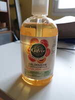 GIFRER - Gel douche corps et cheveux parfum pêche abricot