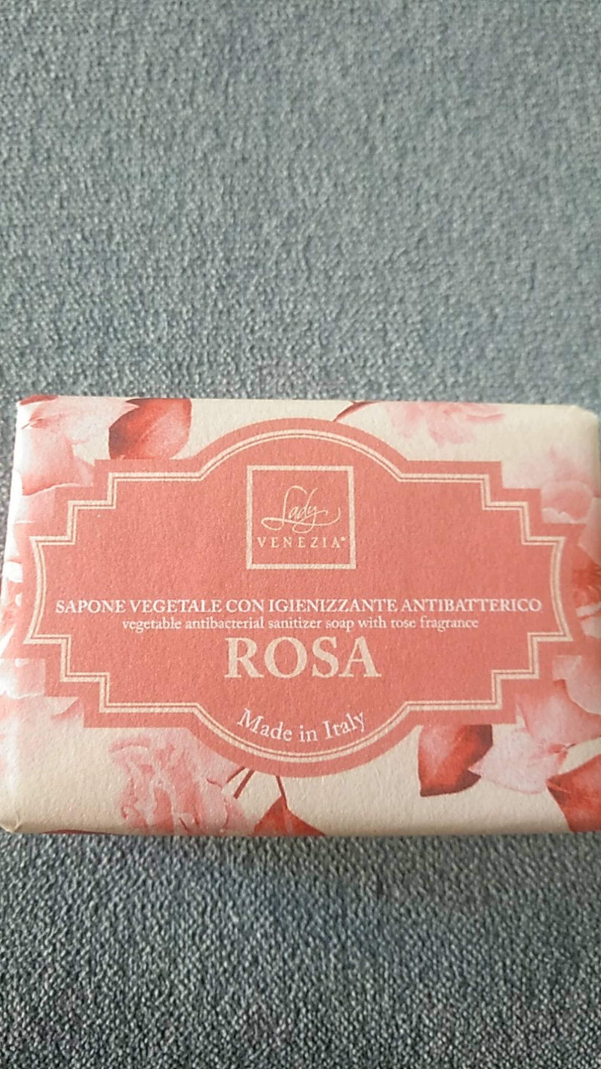LADY VENEZIA - Rosa - Sapone vegetale  con igienizzante