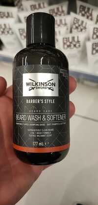 WILKINSON SWORD - Barber's style - Shampooing et après-shampooing barbe