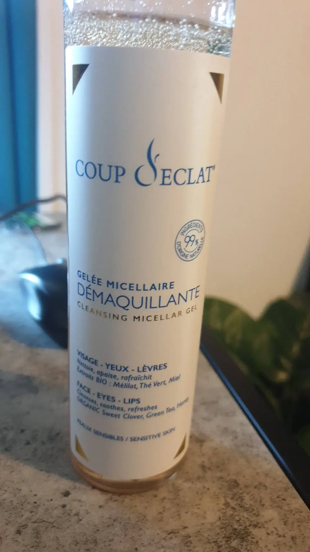 COUP D'ECLAT - Gelée micellaire démaquillante