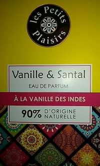 LES PETITS PLAISIRS - Vanille & Santal - Eau de parfum à la vanille des Indes