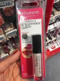 BOURJOIS - Fabuleux lip transformer 02 paillettes