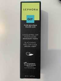 SEPHORA - Gly - Masque peel-off points noirs