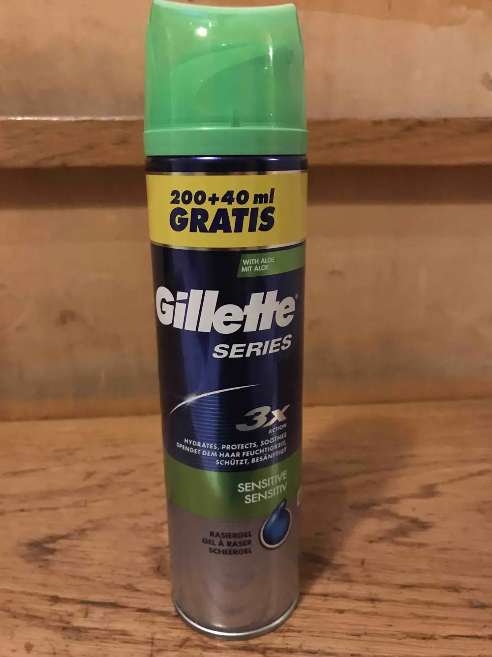 GILLETTE - Series 3x sensitive - Gel à raser