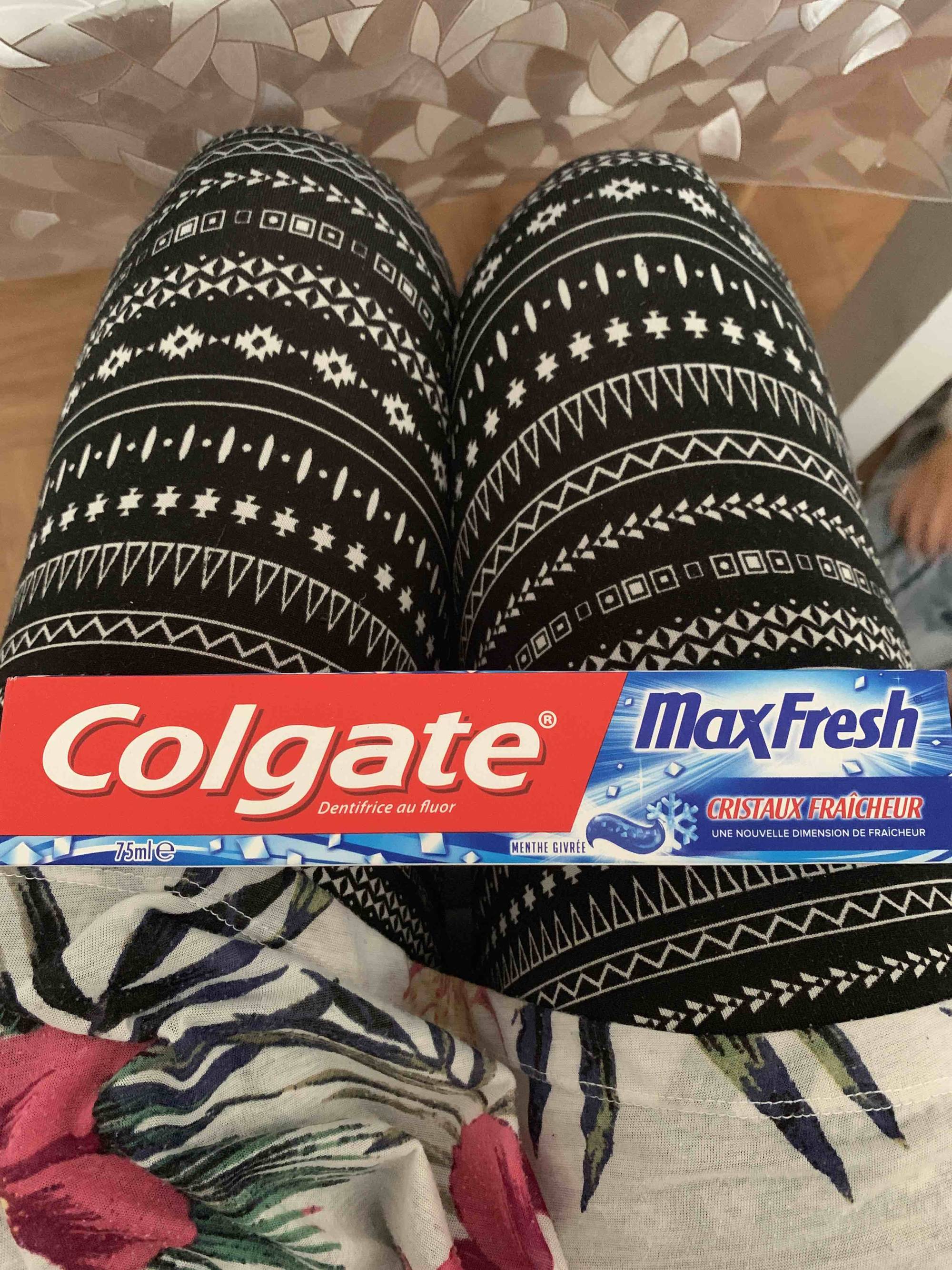 COLGATE - Max fresh - Dentifrice au fluor 
