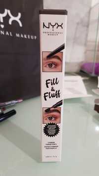 NYX - Fill & fluff - Crayon à pommade pour sourcils