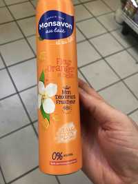 MONSAVON - Fleur d'oranger - Mon déodorant fraîcheur 48h