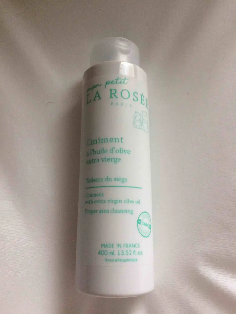 LA ROSÉE - Mon petit - Liniment à l'huile d'olive extra vierge