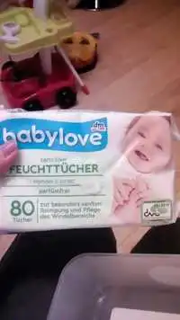 DM - Babylove - Sensitive Feuchttücher