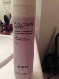 KIKO - Pure clean water - Eau micellaire nettoyante