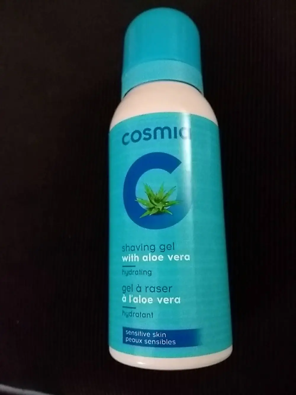 COSMIA - Gel à raser hydratant à l'aloe vera