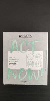 INDOLA - Act now ! - Shampooing solide
