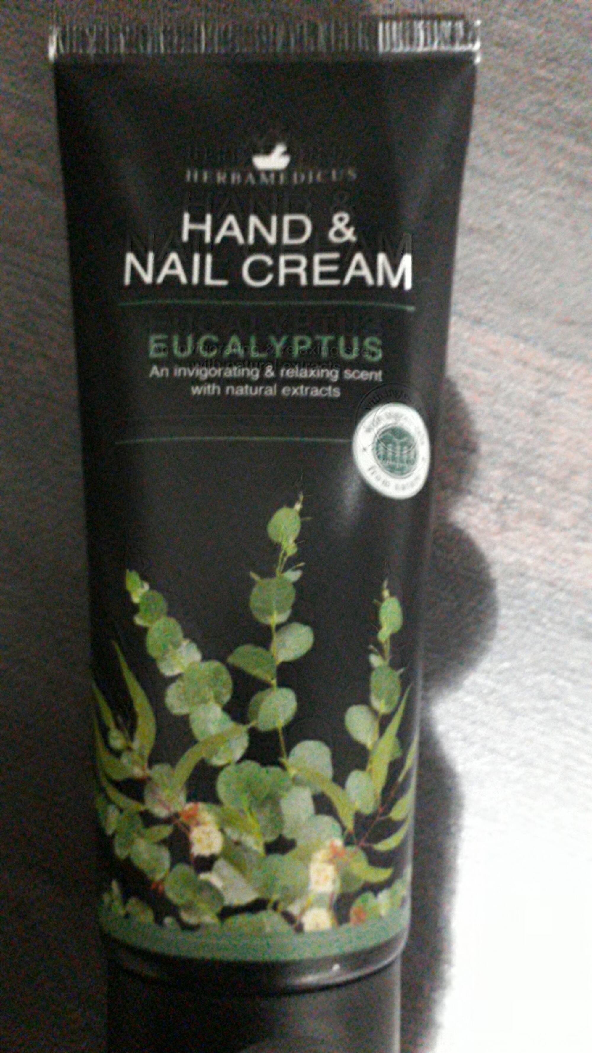 HERBAMEDICUS - Eucalyptus - Hand & nail cream