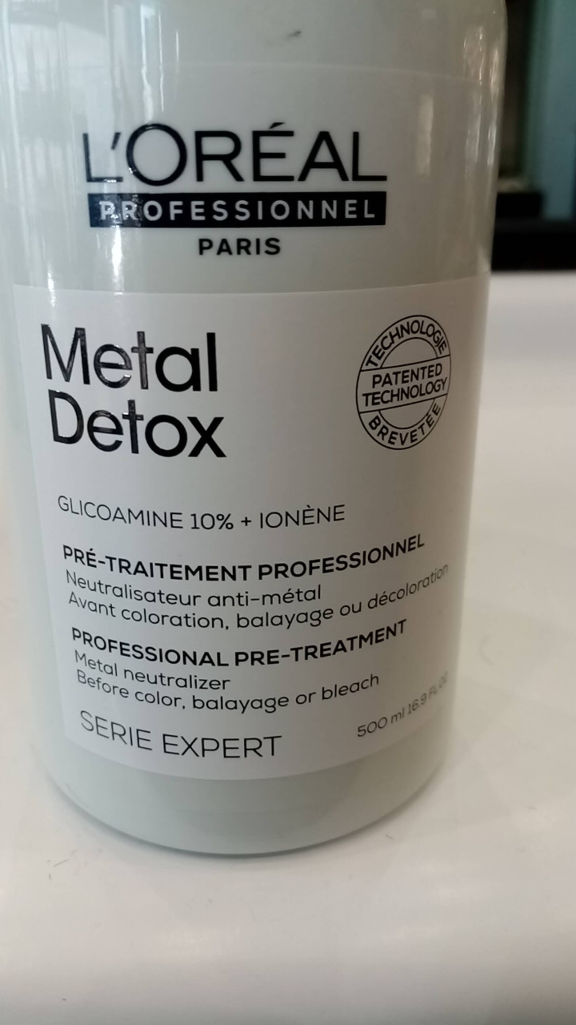 L'ORÉAL PROFESSIONNEL - Metal Detox - Pré-traitement professionnel