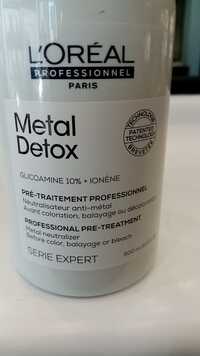 L'ORÉAL PROFESSIONNEL - Metal Detox - Pré-traitement professionnel