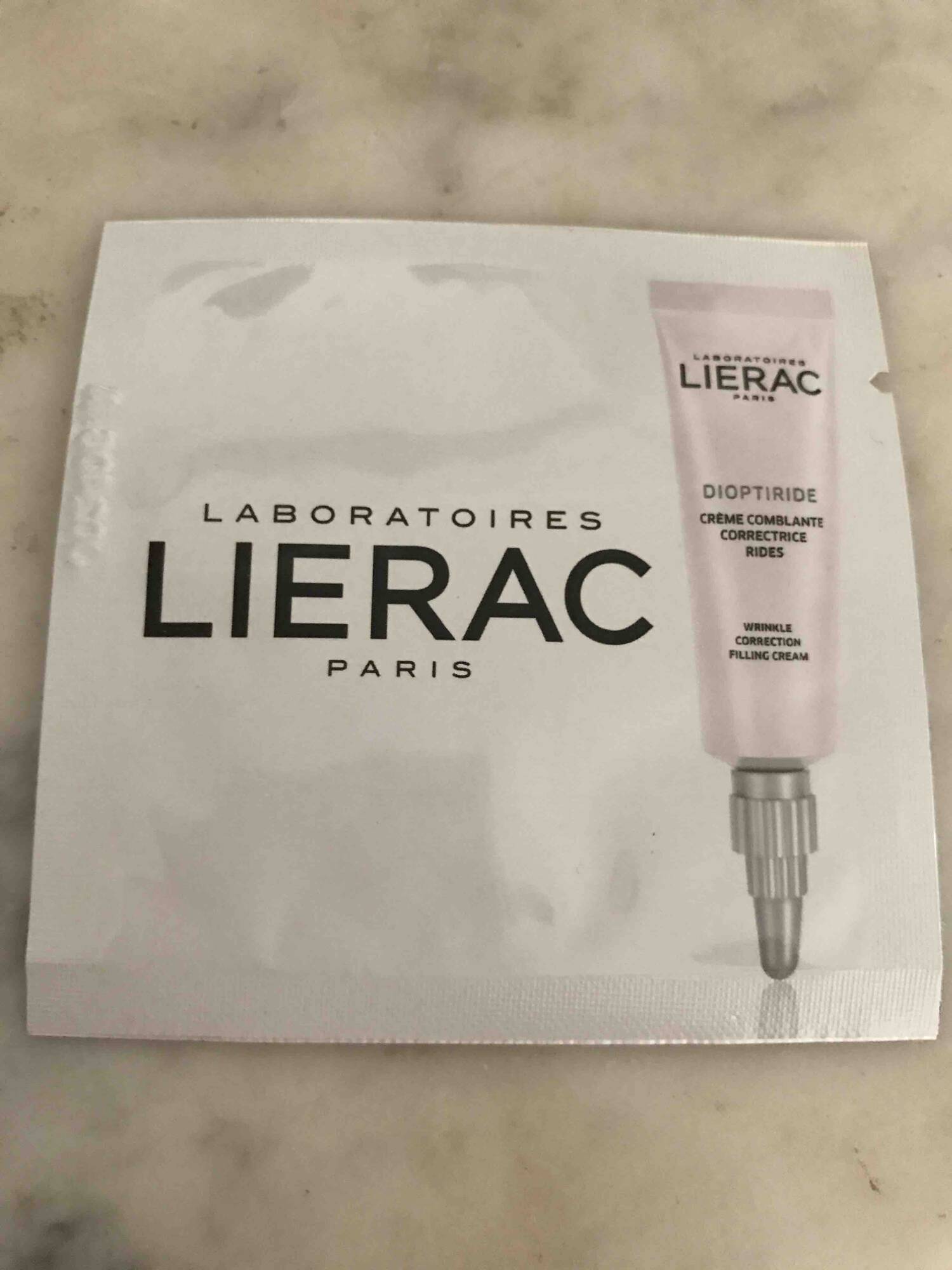 LIÉRAC - Dioptiride - Crème comblante correctrice rides