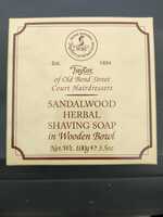 TAYLOR OF OLD BLOND STREET - Sandalwood Herbal - Shaving soap