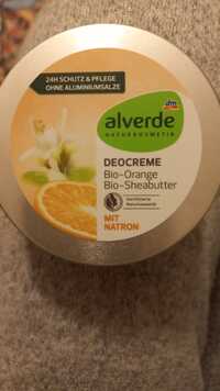 ALVERDE - Deocreme bio-orange bio-sheabutter