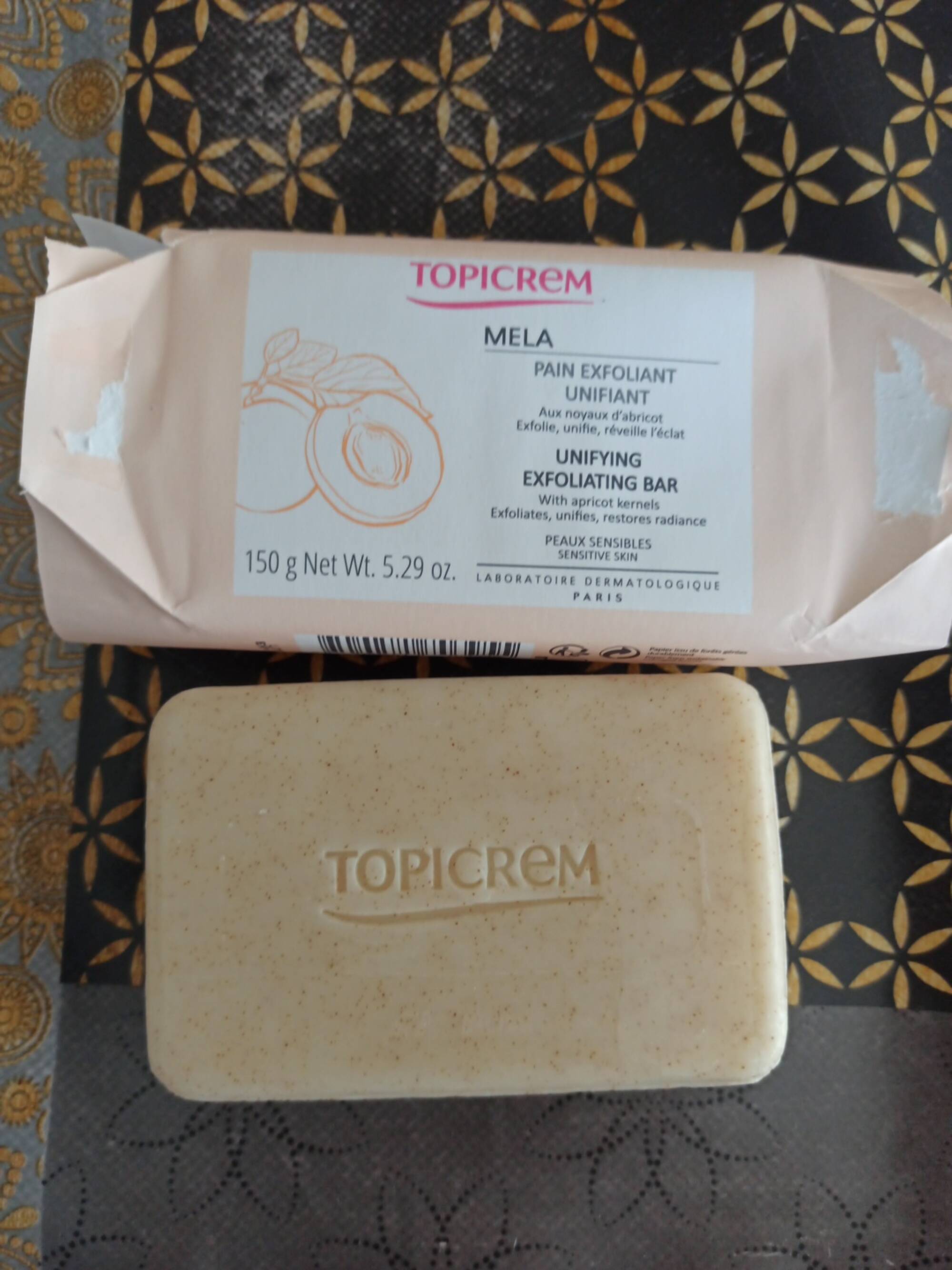 TOPICREM - Mela - Pain exfoliant unifiant 