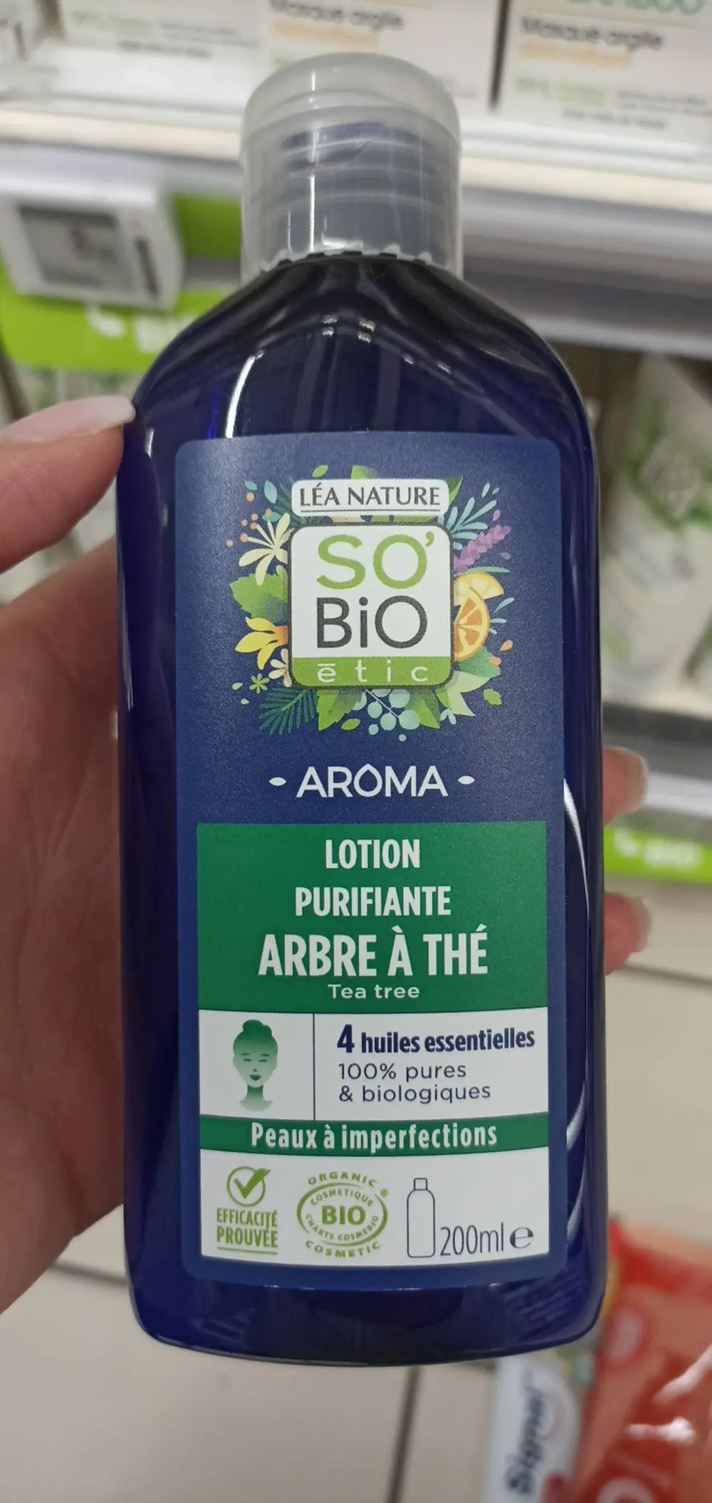 SO'BIO ÉTIC - Léa Nature Aroma - Lotion purifiante arbre à thé