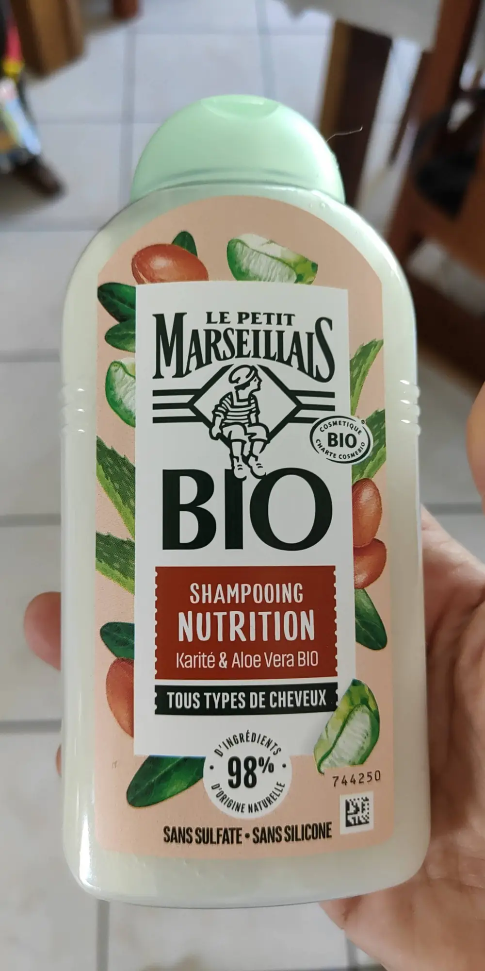 LE PETIT MARSEILLAIS - Shampooing nutrition karité et aloe vera bio