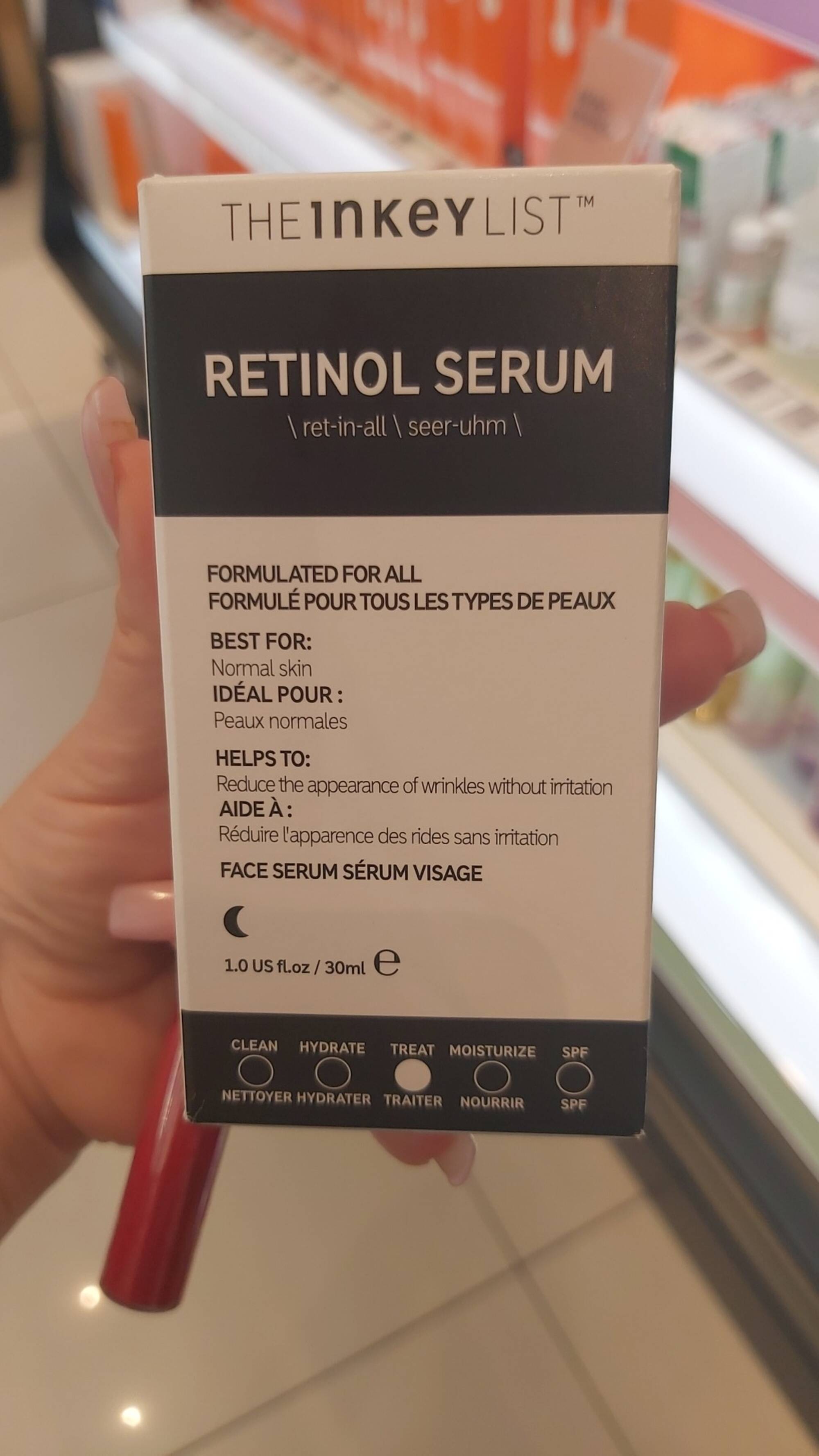 THE INKEY LIST - Retinol serum - Sérum visage