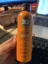 DELIPLUS - Spray solar transparente SPF 30