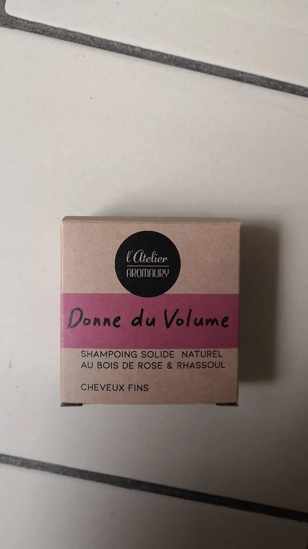L'ATELIER AROMAURY - Donne du volume - Shampoing solide naturel