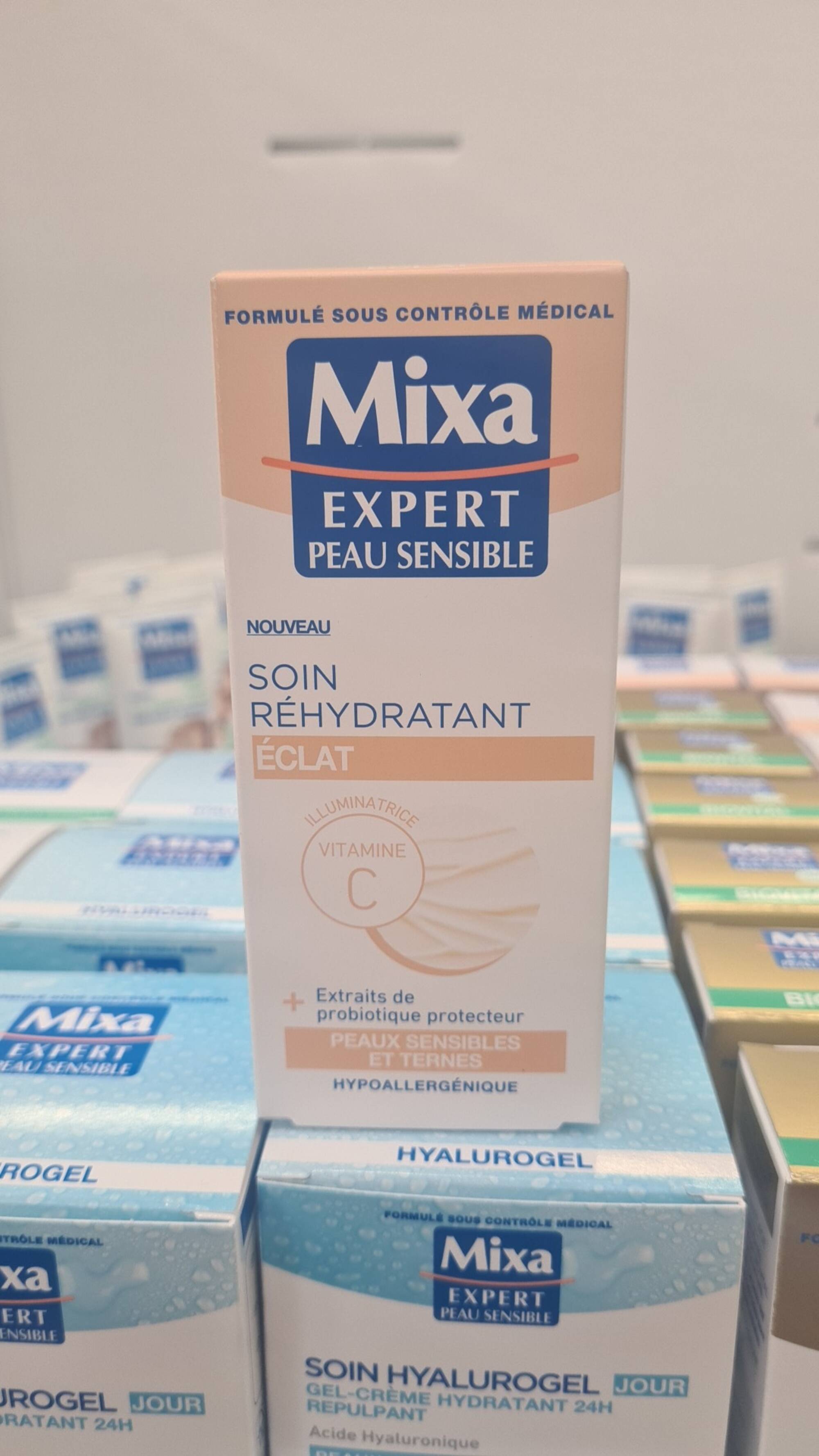 MIXA - Expert peau sensible - Soin réhydratant éclat
