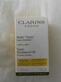 CLARINS - Huile « Tonic » super tonifiante corps