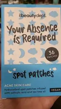 THE BEAUTY DEPT - Your absence is required - Spot patches