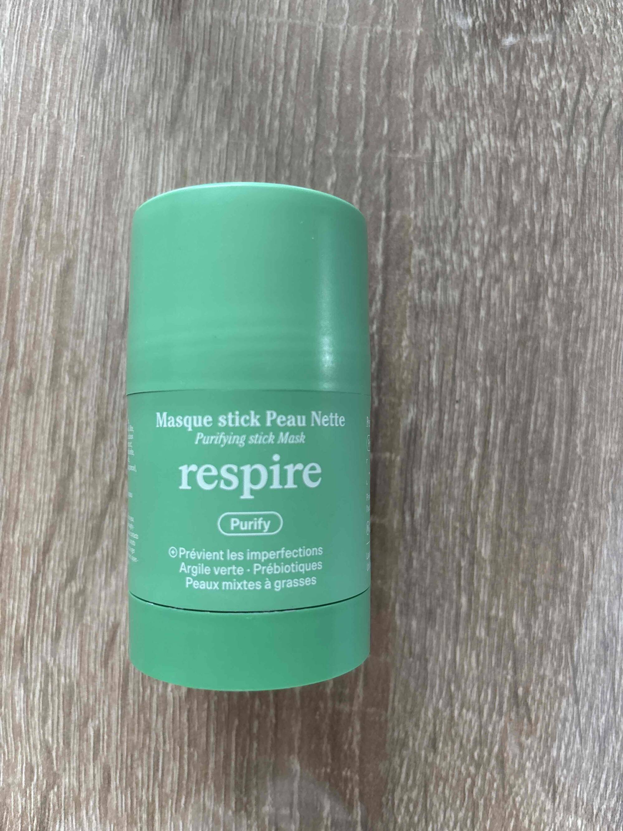 RESPIRE - Masque stick peau nette 