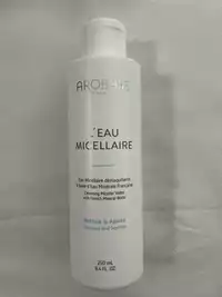 AROBASE PARIS - L'eau micellaire démaquillante
