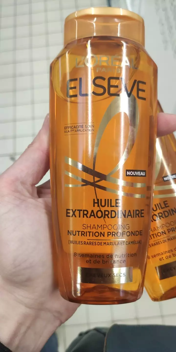 L'ORÉAL PARIS - Elseve huile extraordinaire - Shampooing nutrition profonde
