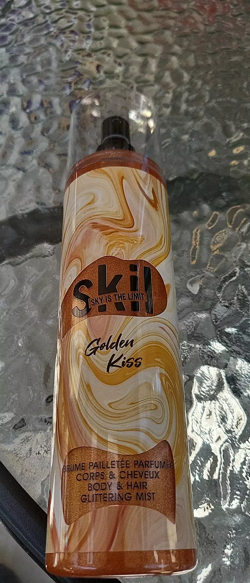 SKIL - Golden kiss - Brume pailletée parfumée