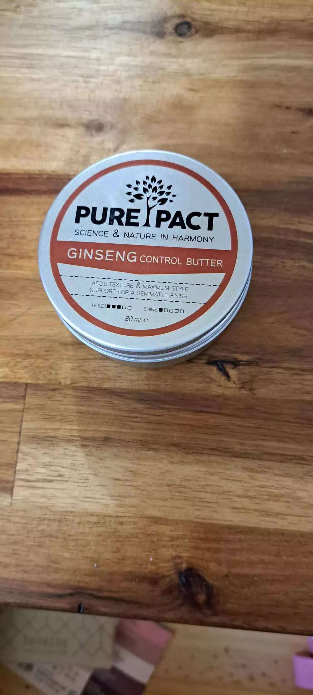 PUREPACT - Ginseng control butter