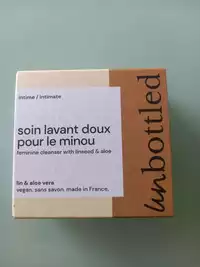 UN BOTTLED - Intime - Soin lavant doux pour le minou