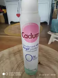 CADUM - Déodorant 48h argil'protect