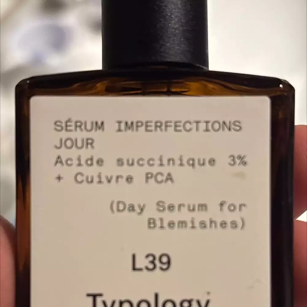 TYPOLOGIE - Sérum imperfection jour