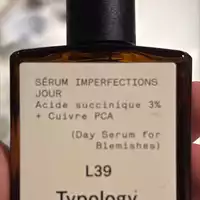 TYPOLOGIE - Sérum imperfection jour