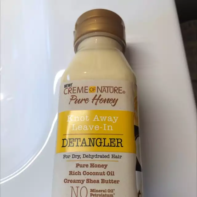 CREME OF NATURE - Pure honey - Knot away leave-in detangler