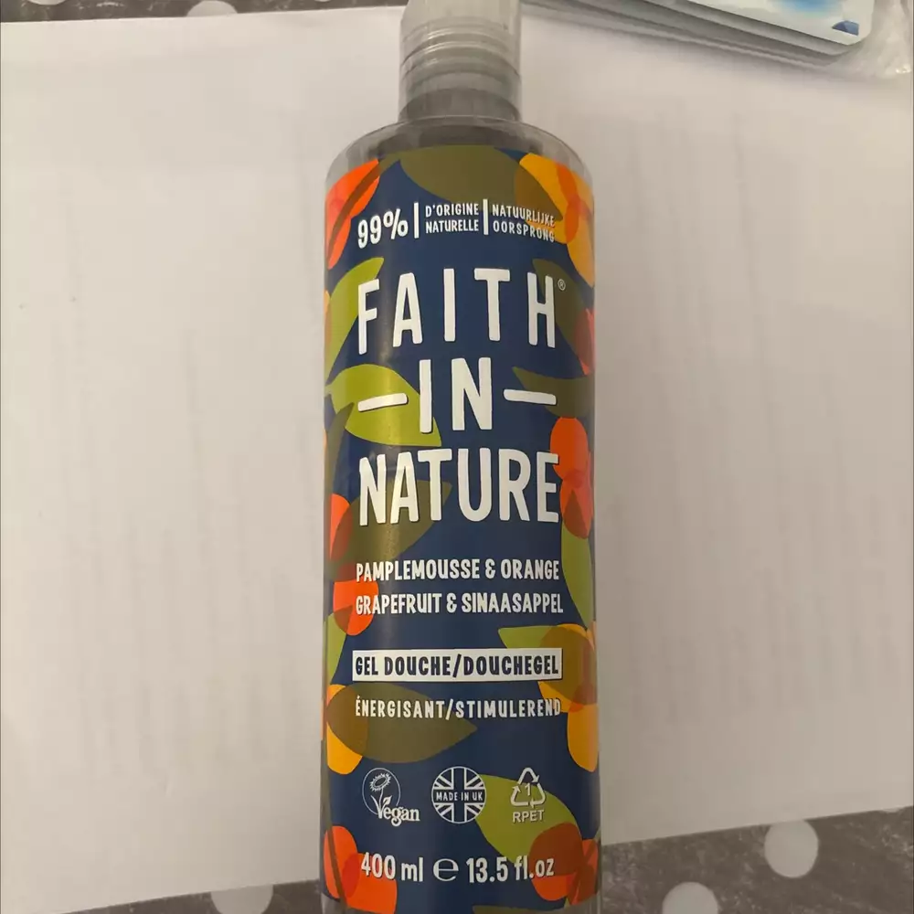 FAITH IN NATURE - Gel douche énergisant