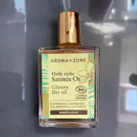 AROMA-ZONE - Huile sèche satinée or