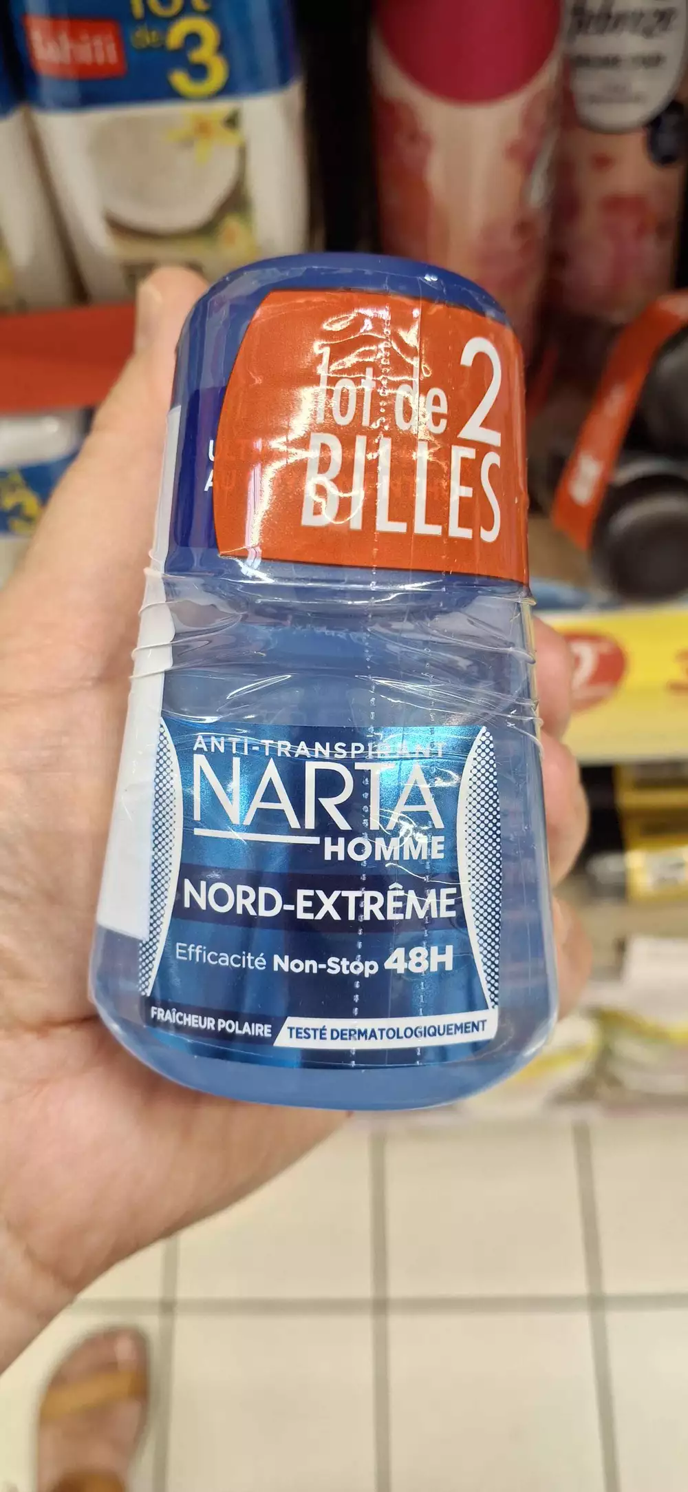 NARTA - Anti-transpirant nord-extrême 48h