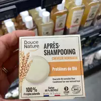 DOUCE NATURE - Cheveux normaux - Après-shampooing protéines de blé