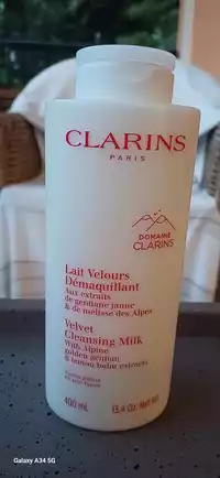 CLARINS - Lait velours démaquillant